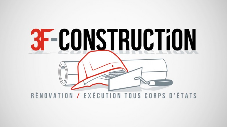 Création logo 3f constrution